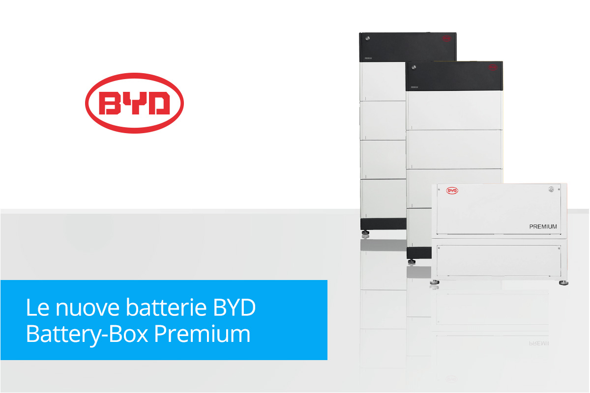 Nuove batterie BYD battery box premium