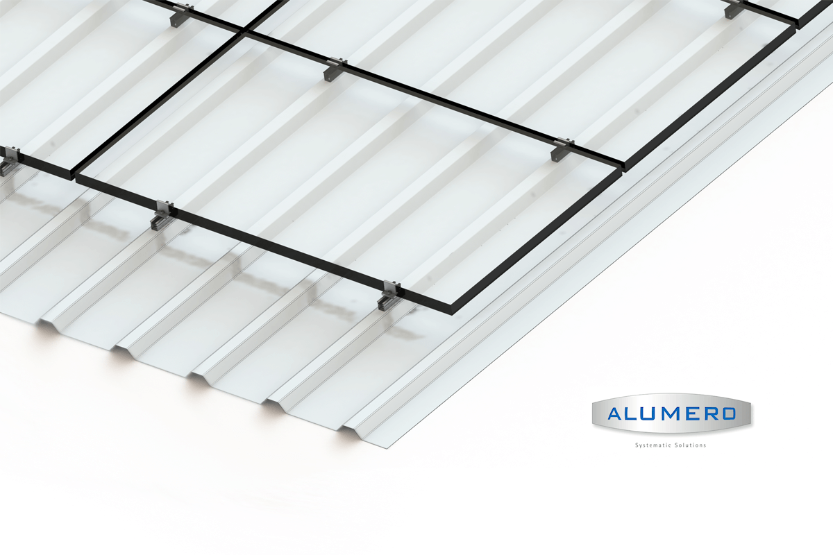 Sistemi di fissaggio fotovoltaico per tetti inclinati - Alumero Sistemi di fissaggio fotovoltaico per tetti inclinati - Alumero