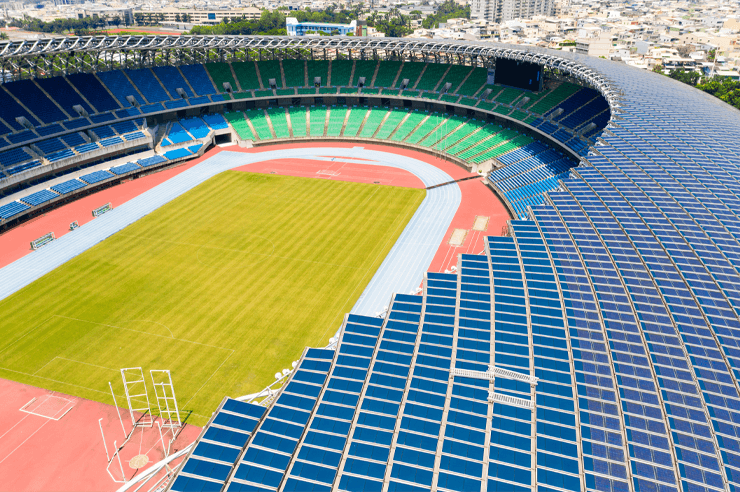 Impianti fotovoltaici Kaohsiung World Stadium