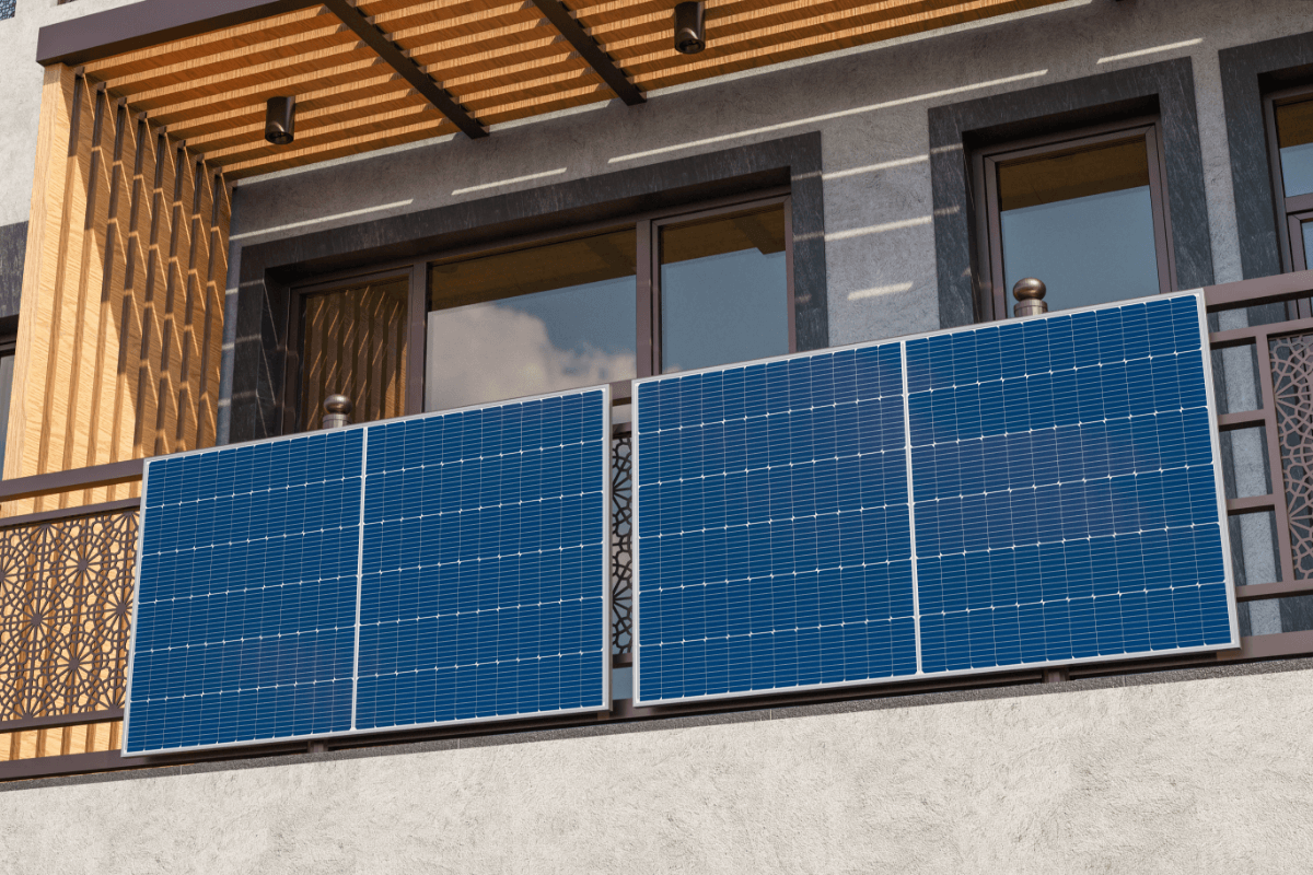 Balconi fotovoltaici - Memodo