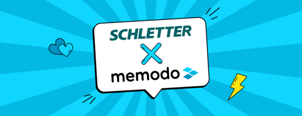 Scchletter x Memodo logo Scchletter x Memodo logo