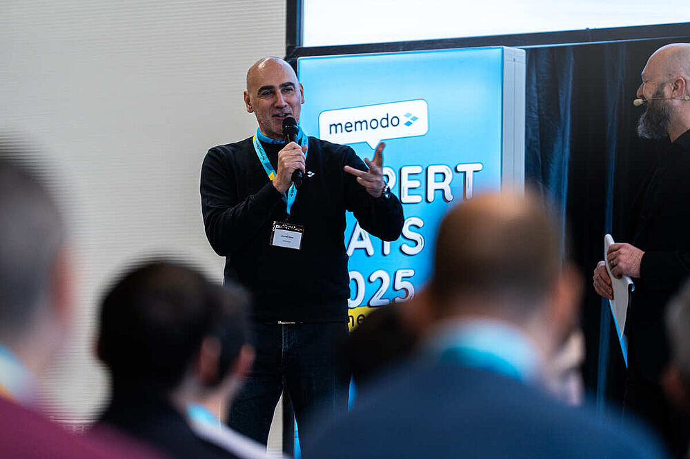 Davide Saba, amministratore unico Memodo Italia apertura evento