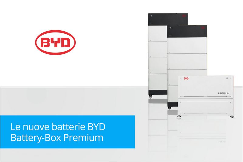 Nuove batterie BYD battery box premium