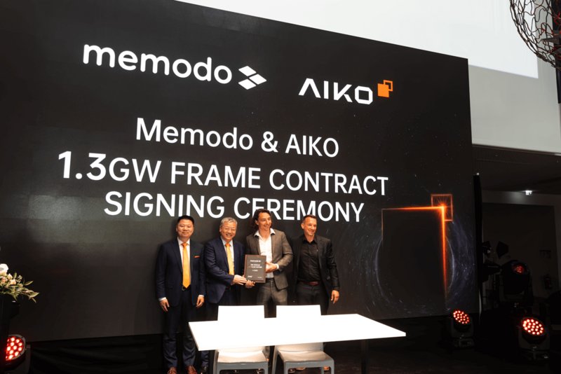 AIKO Solar firma l’accordo con Memodo