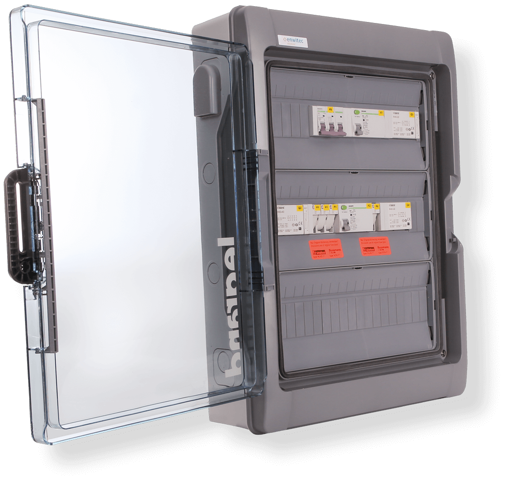 enwitec Dispositivo di commutazione per 3x SMA Sunny Island (Potenza Max. 35 kW)