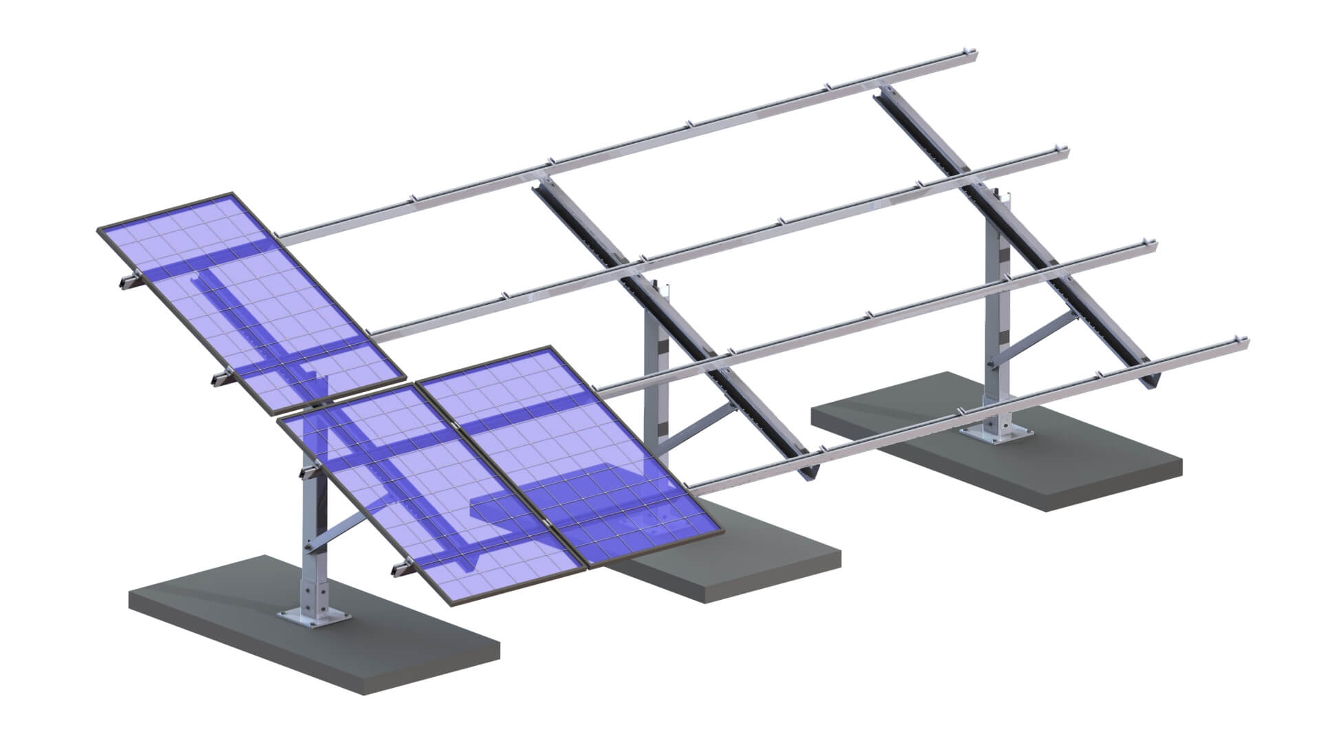 Alumero EasyMONO kit 2x20 calcestruzzo