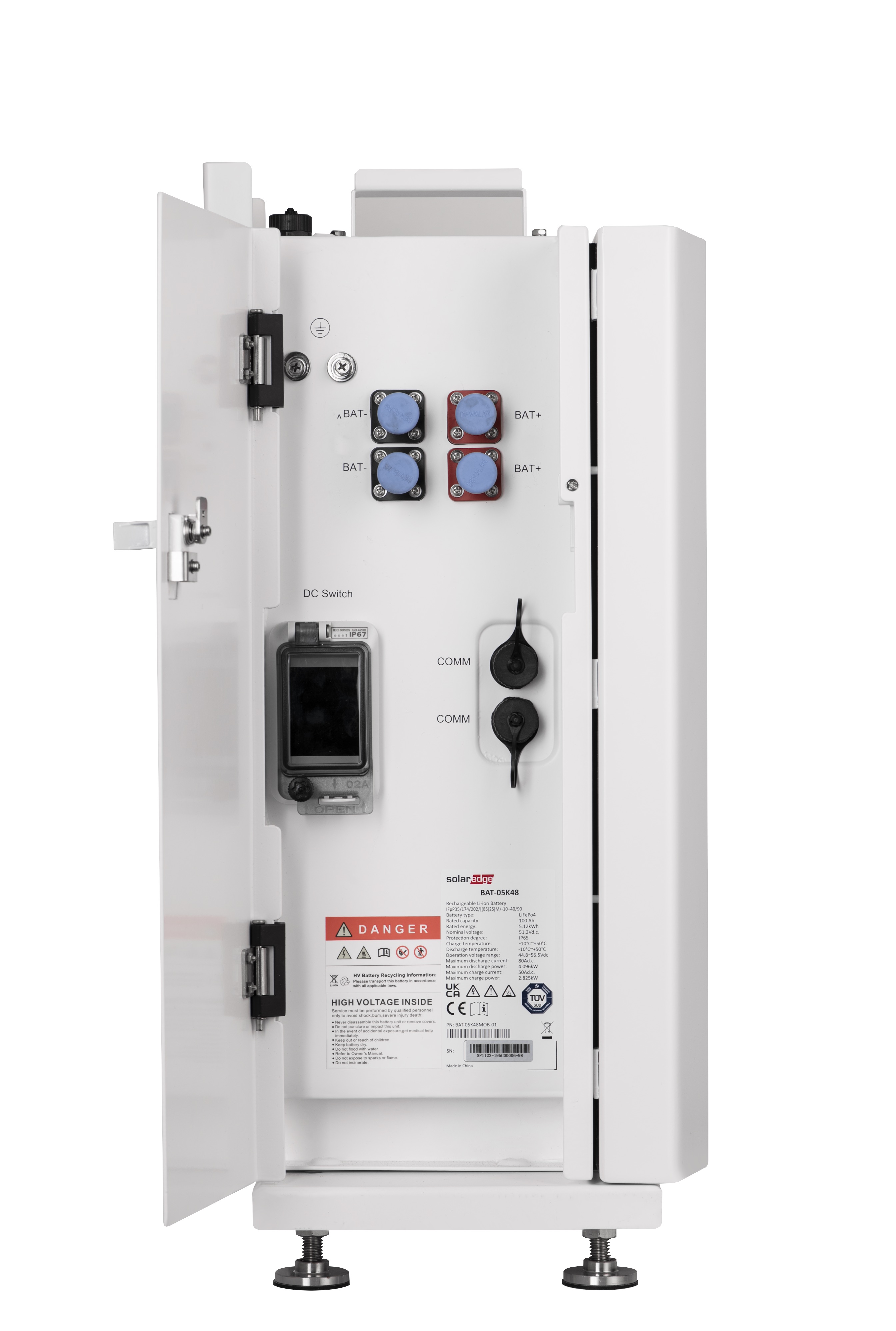 Modulo da 4,6 kWh per batteria Home a basso voltaggio di SolarEdge