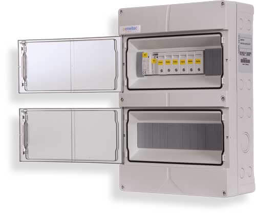 enwitec Unità di comando a distanza per 6 interruttori di protezione antincendio