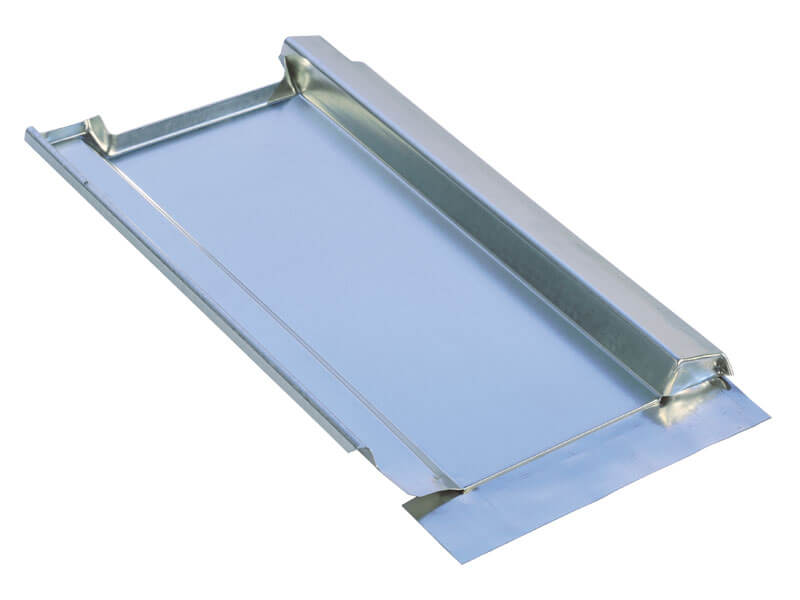 Marzari Metalldachplatte Typ Grande 300, schwarz-grau