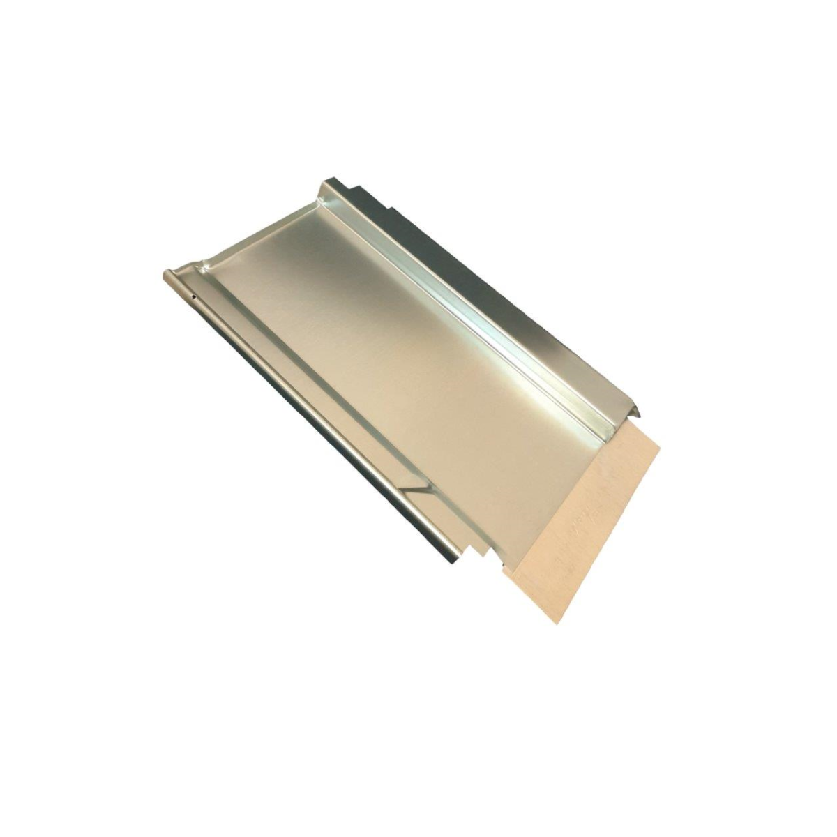 Marzari Metalldachplatte Typ Ton 269, schwarzgrau Marzari Metalldachplatte Typ Ton 269, schwarzgrau