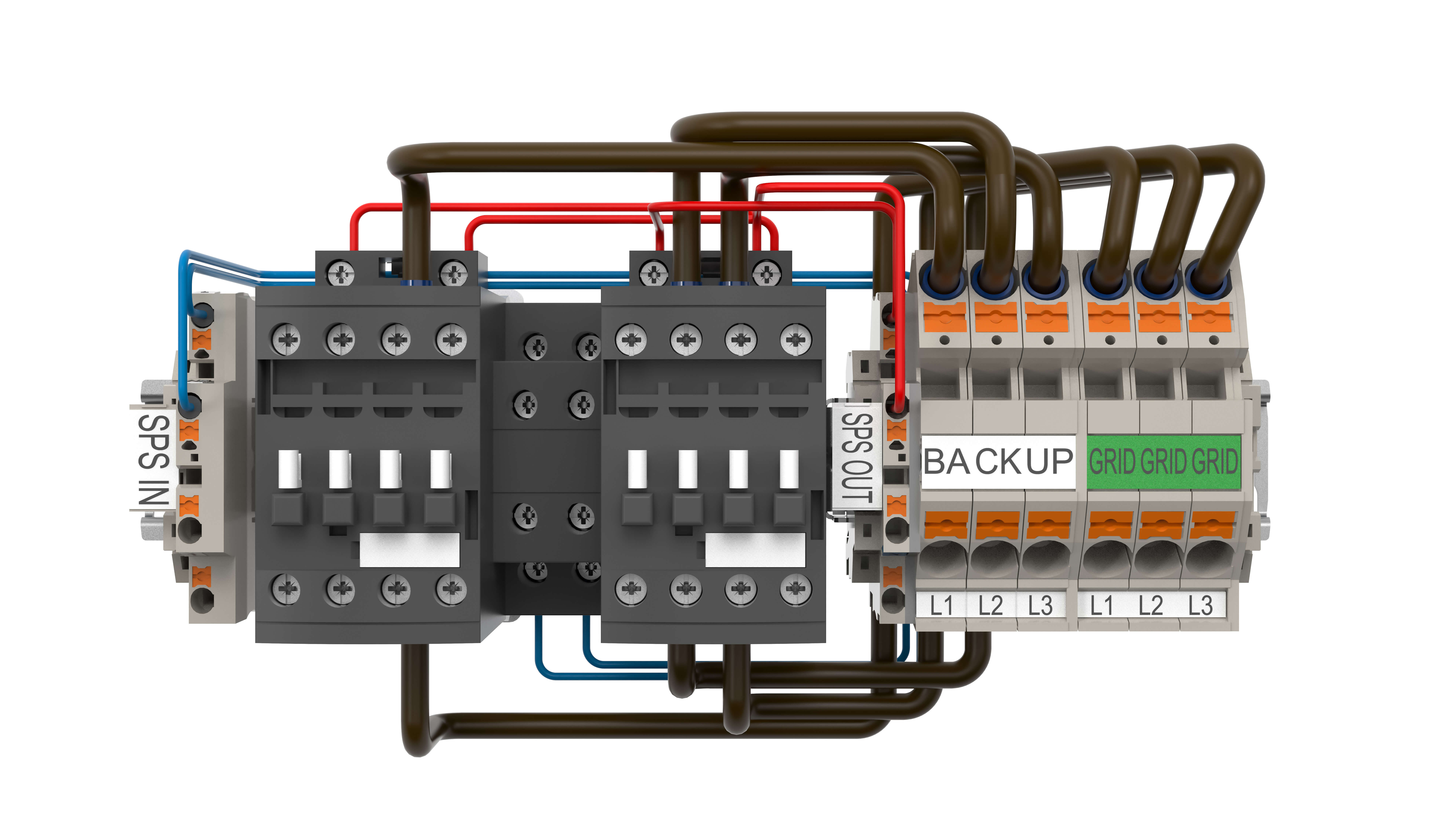 SMA Sunny Tripower Hybrid Backup 3P Hutschienen-Lösung