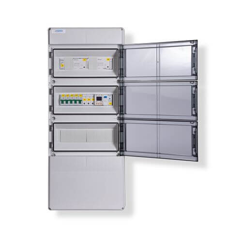 enwitec Scatola di commutazione di rete Power Backup Dual EU