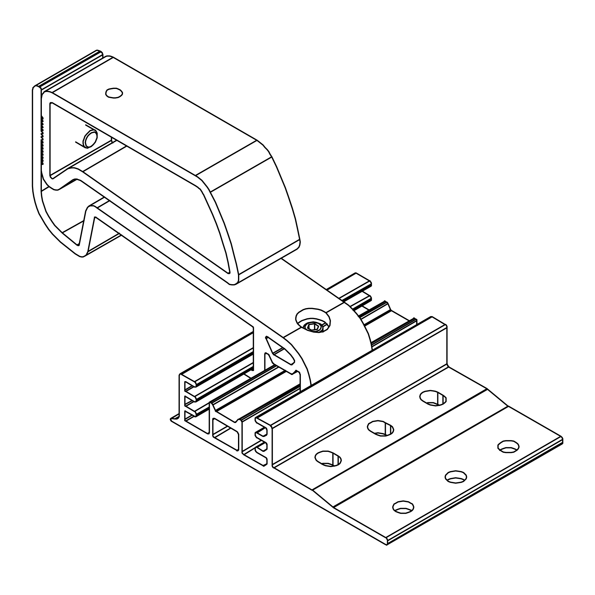 Gancio da tetto K2 SingleHook 2G