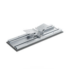 Alumero easySPEED Grundplatte 140x480 m. Doppelstütze (L)