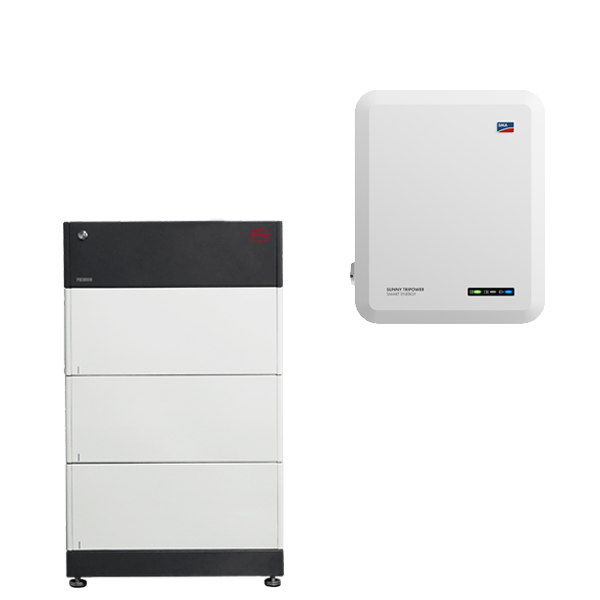 BYD Battery-Box Premium HVS 7.7 mit SMA Hybrid STP 10.0 SE