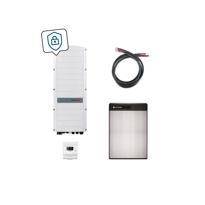 SolarEdge StorEdge RWS-Wechselrichter SE8K mit LG RESU 12