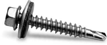K2 Selbstbohrende Sechskantblechschraube mit Dichtscheibe 6x25