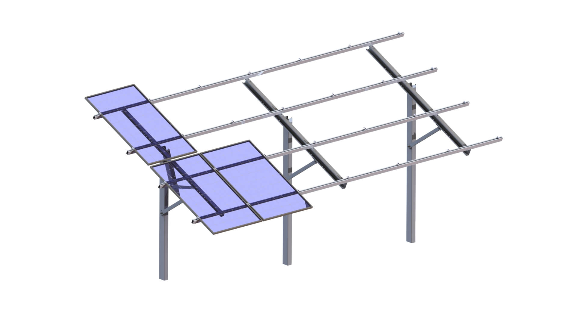 Kit Alumero easyMONO 2x8 montato a incastro