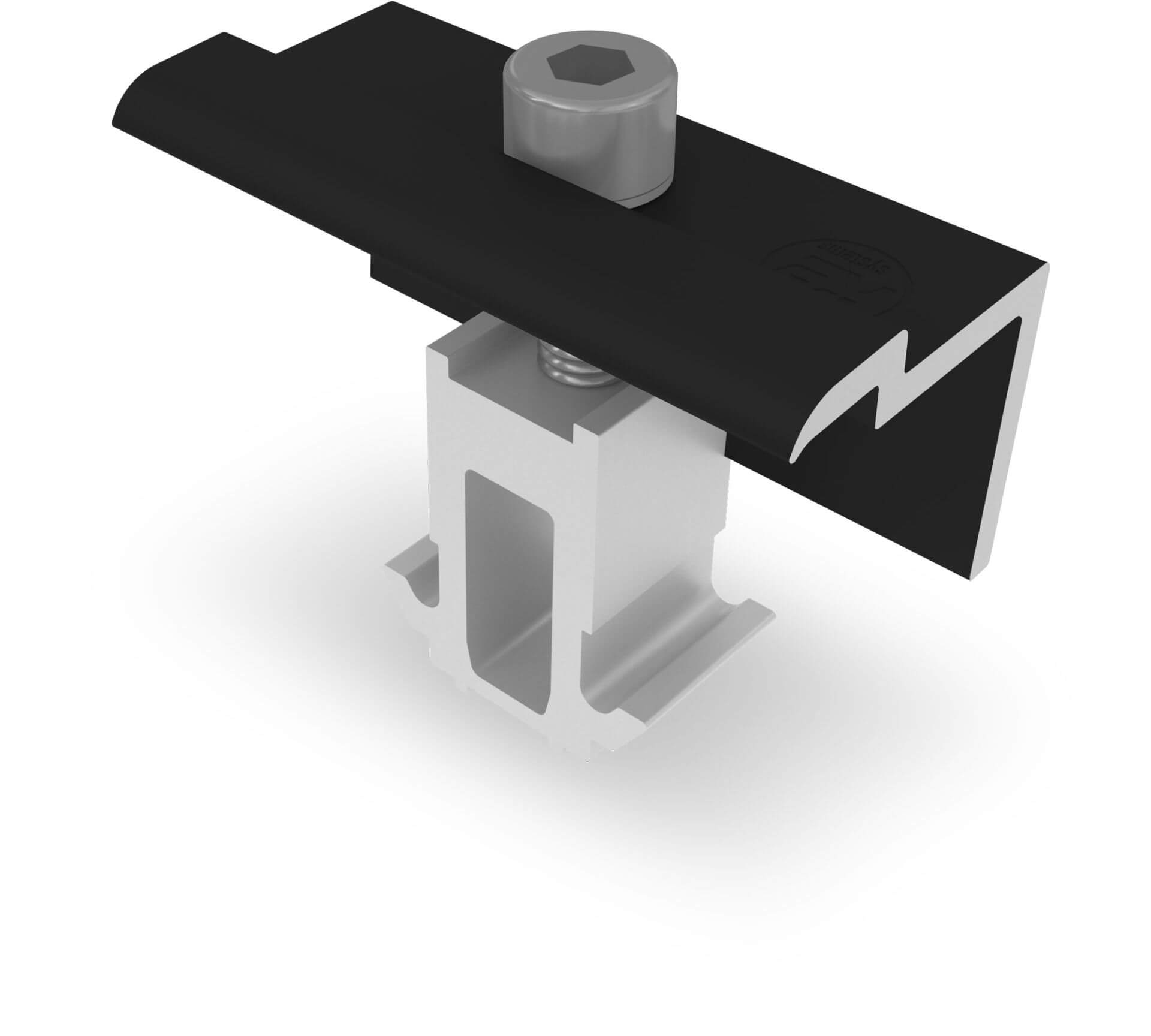 K2 DomeClamp EC Black Set 30-50, Modulendklemme