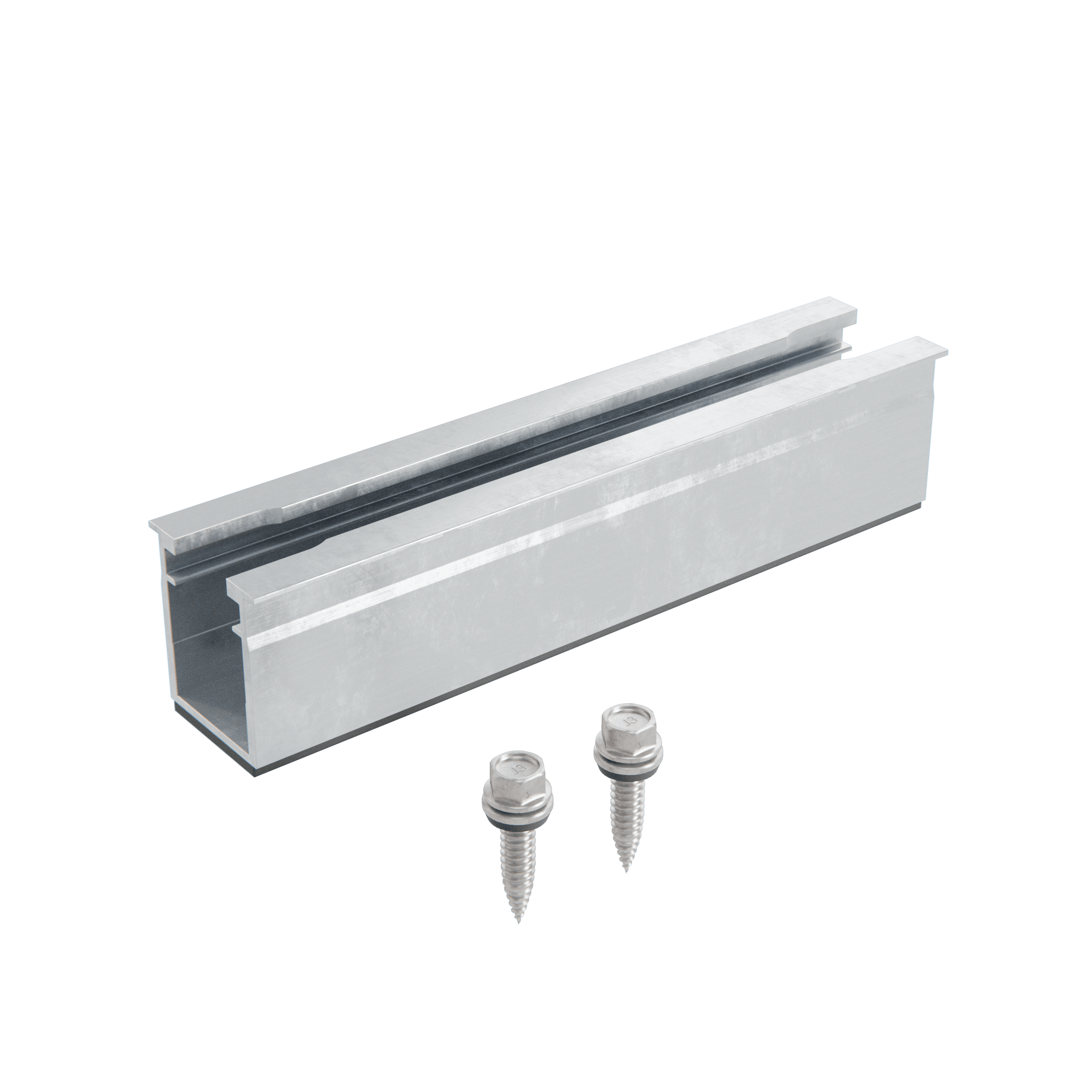 Alumero EasyBRACKET Trapezblech Kurzschiene Länge 150 mm