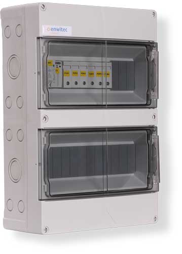 enwitec Unità di comando a distanza per 6 interruttori di protezione antincendio