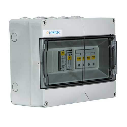 enwitec Unità di comando a distanza per 4 interruttori di protezione antincendio