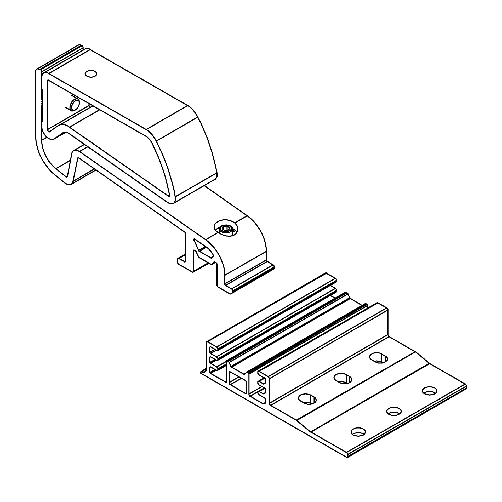 Gancio da tetto K2 SingleHook 2G