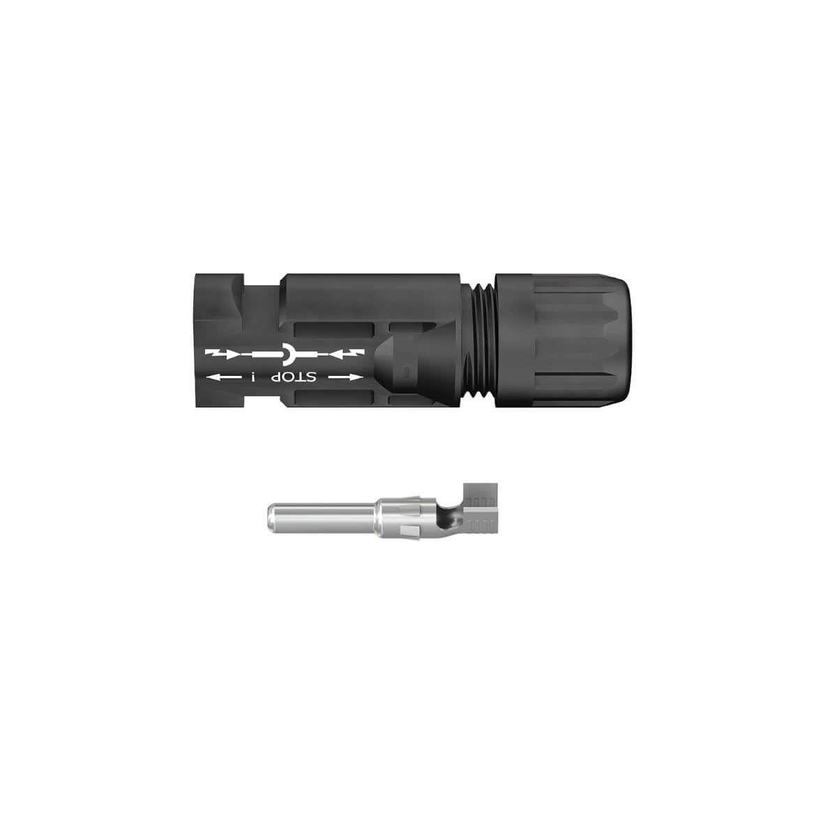 Stäubli MC4 4-6 mm² - Connettore maschio per cavi 5-6 mm