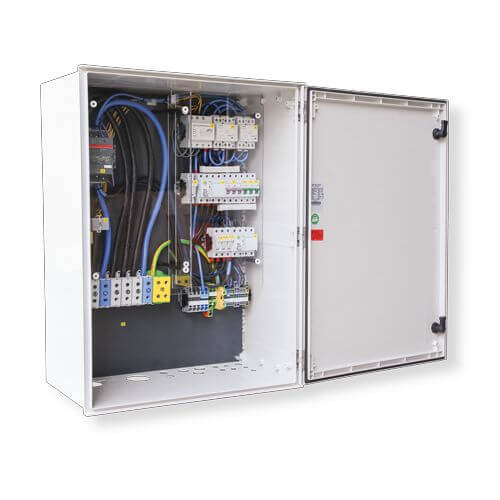 enwitec Dispositivo di commutazione per 3x SMA Sunny Island (Potenza Max. 100 kW)