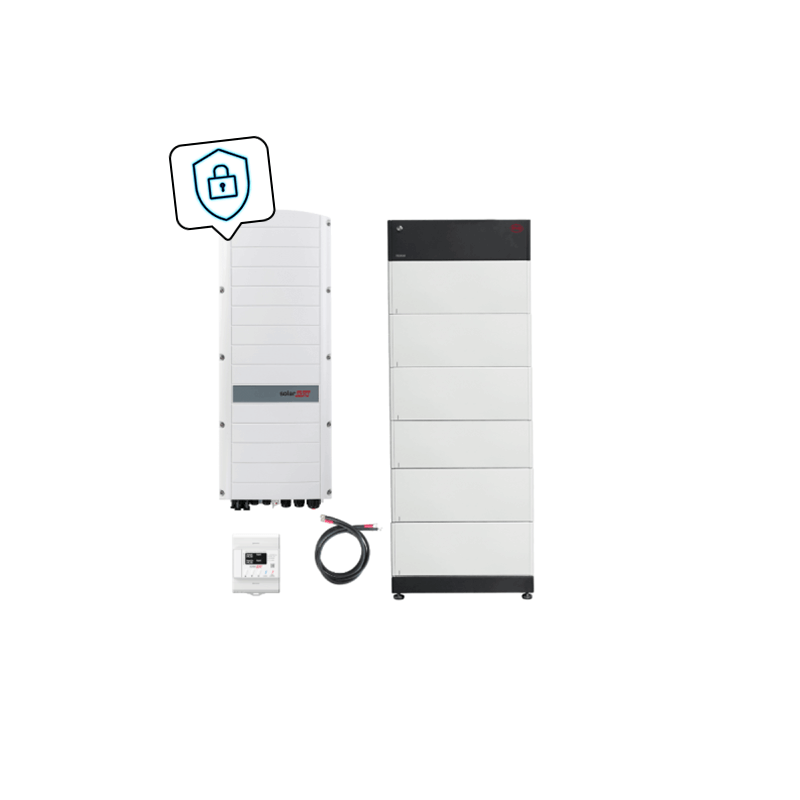  BYD Battery-Box Premium LVS 24.0 mit SolarEdge StorEdge Dreiphasen-Wechselrichter SE10K 