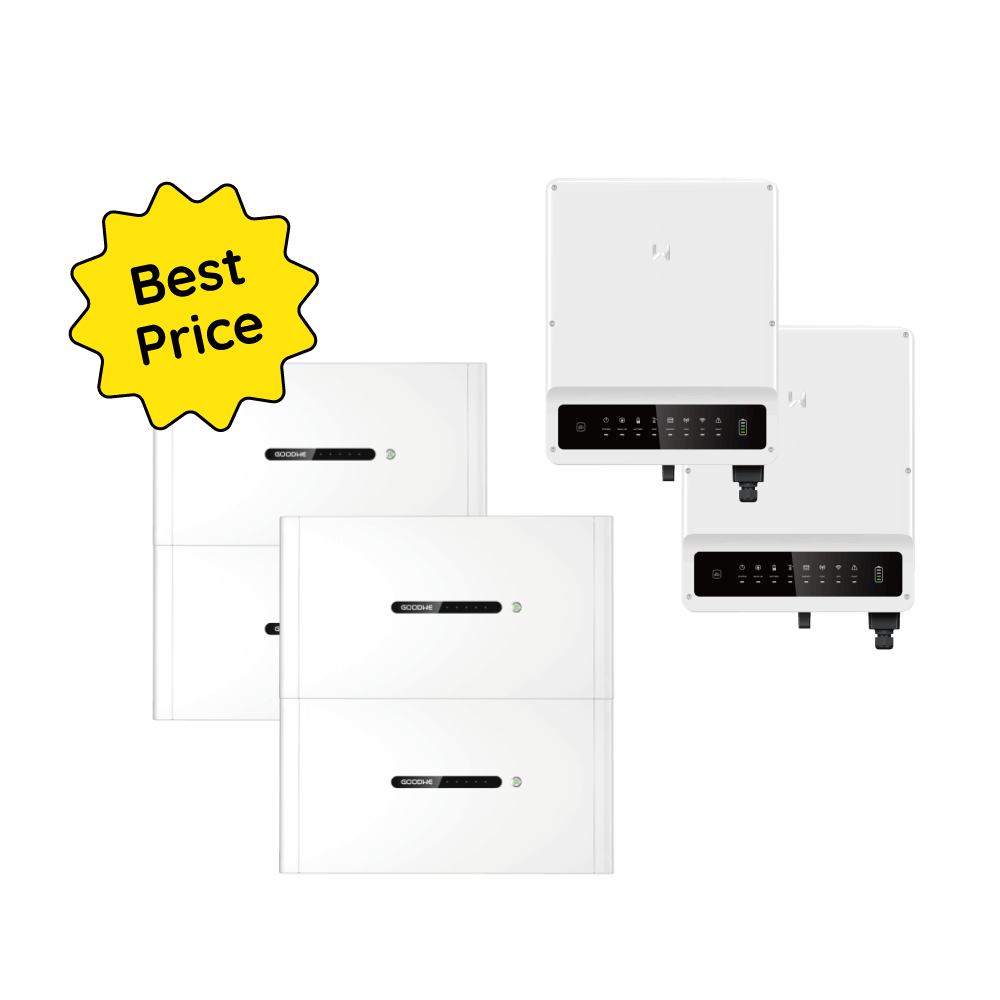2x GoodWe Lynx D 10 kWh + GW5KN-ET + GW10KN-ET