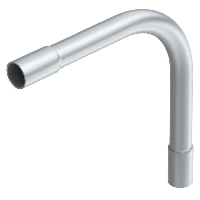 OBO Aluminium-Rohrbogen SB25W, ohne Gewinde