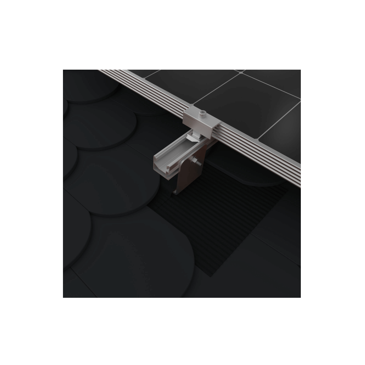 Copertura metallica per K2 SingleHook FlatTile - antracite