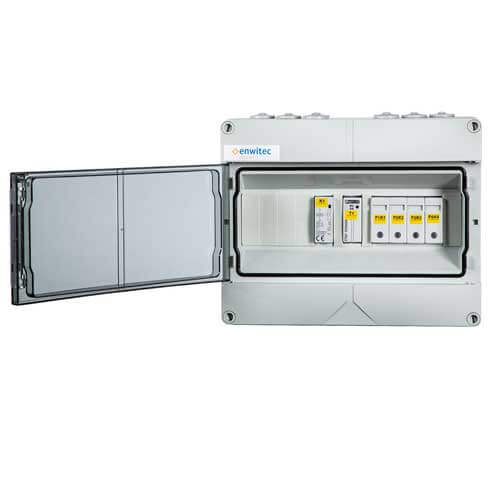 enwitec Unità di comando a distanza per 4 interruttori di protezione antincendio