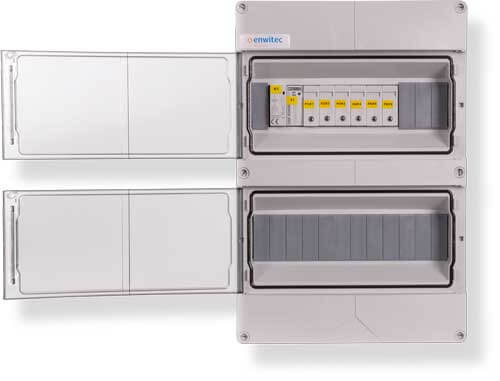 enwitec Unità di comando a distanza per 6 interruttori di protezione antincendio