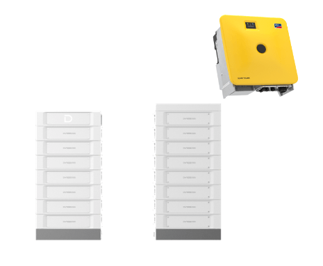 SMA Sunny Island X 50 mit Dyness Stack 100 - 76,80kWh