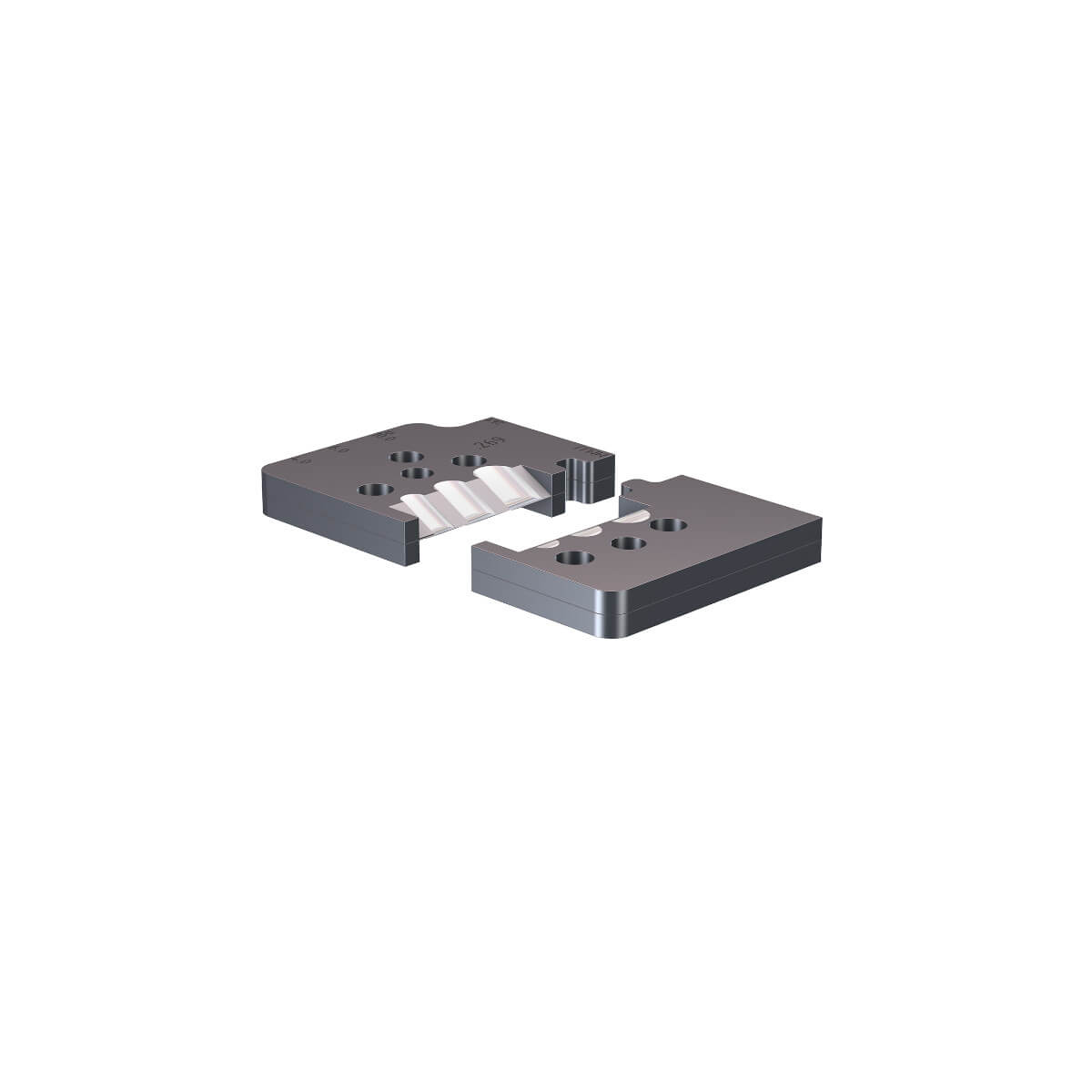 Set di coltelli per spelare, 4/6/10 mm²