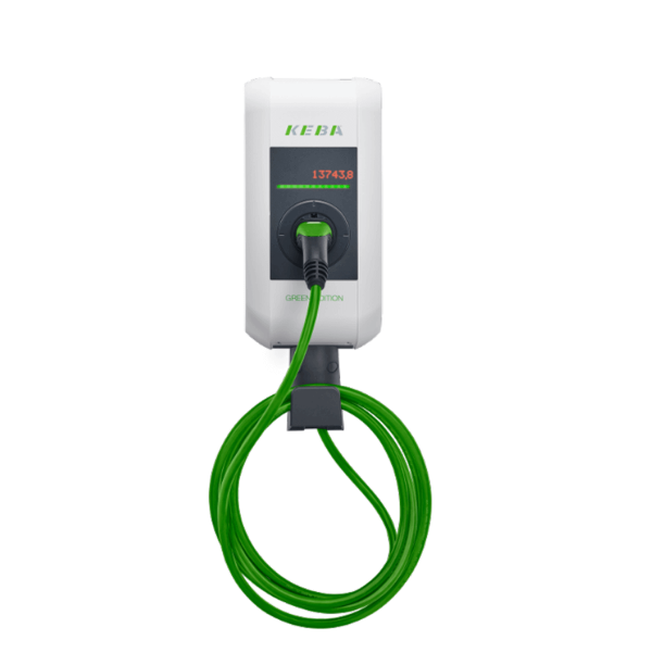 KEBA KeContact P30 X-Series Green Edition incl. misuratore MID, P&amp;C, con cavo