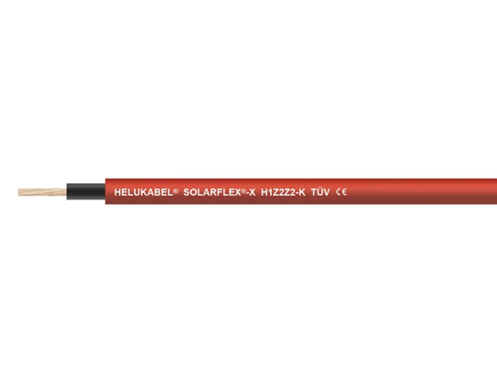 Cavo solare HELUKABEL Solarflex H1Z2Z2-K 10,0 mm² 100m - colore rosso